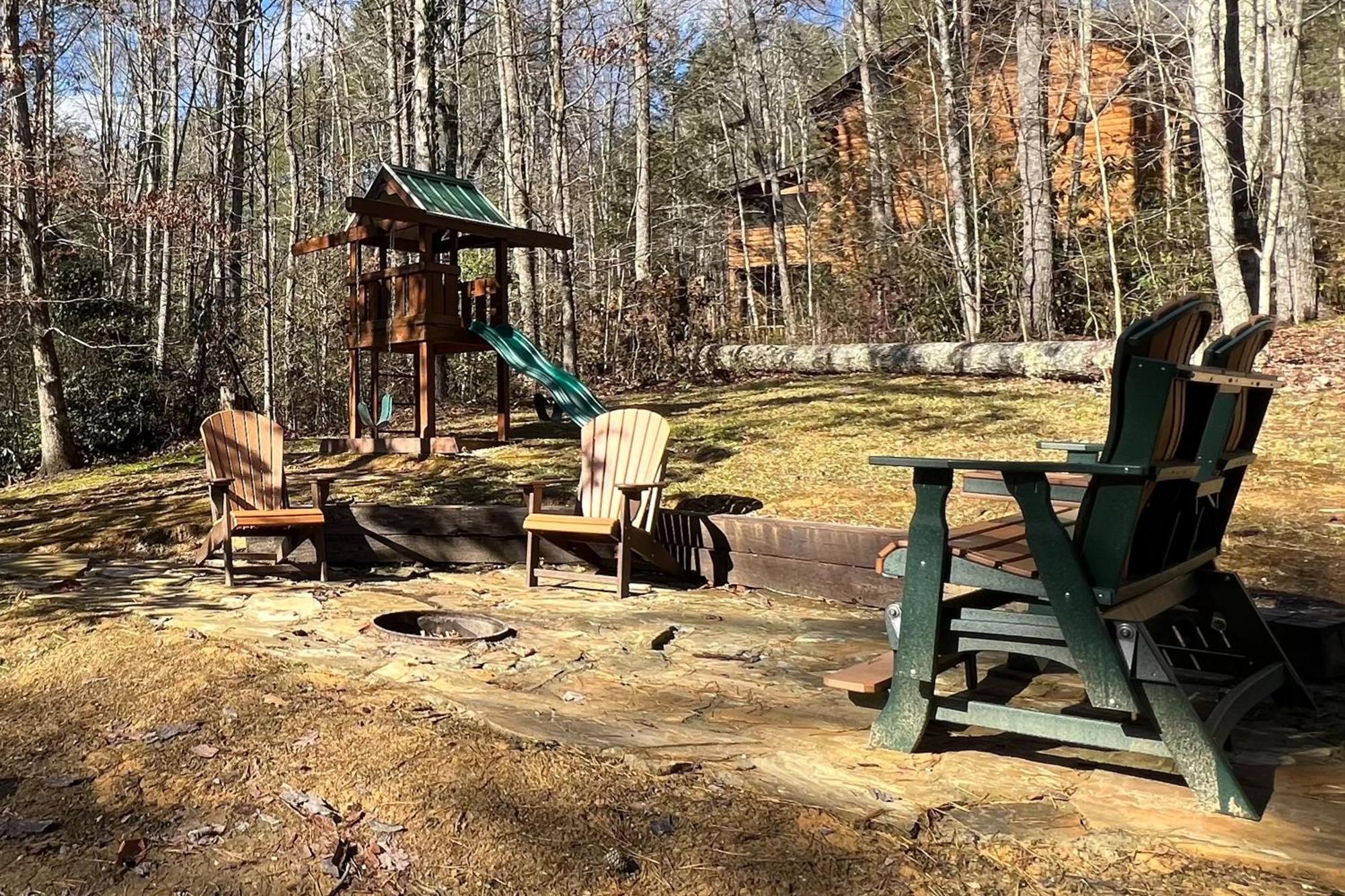 Вилла Bearfoot Retreat Waldens Creek Экстерьер фото